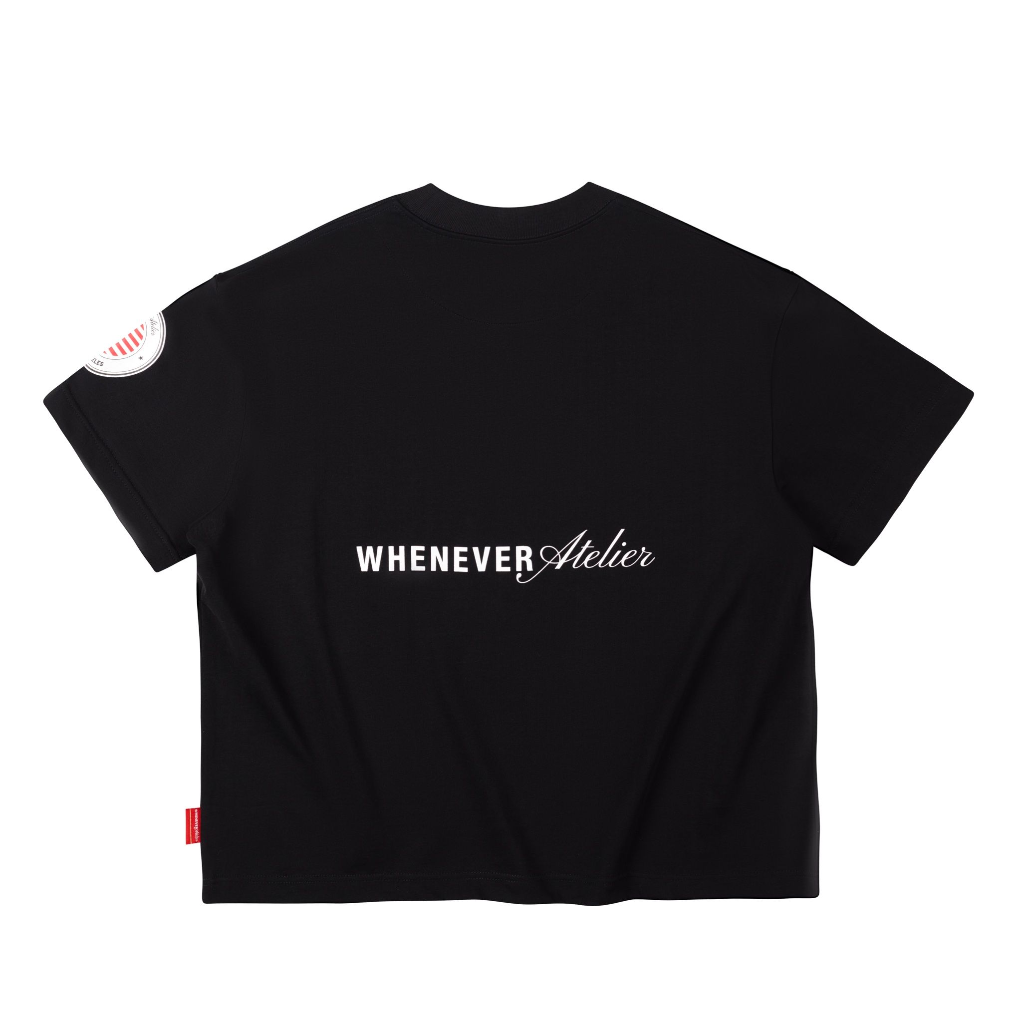 “WHENEVER” LA T-SHIRT / BLACK