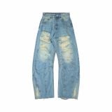 QUẦN DÀI "WHENEVER" DISTRESSED BAGGY JEANS / VINTAGE BLUE