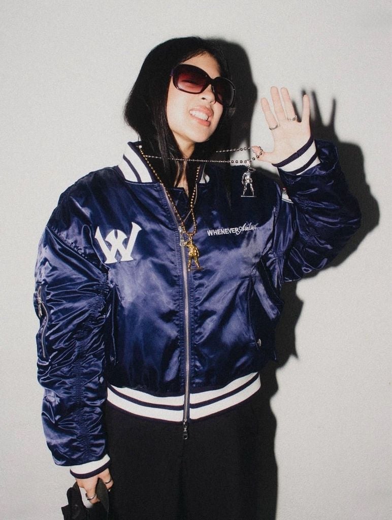 “WHENEVER” NEW YORK BOMBER / NAVY