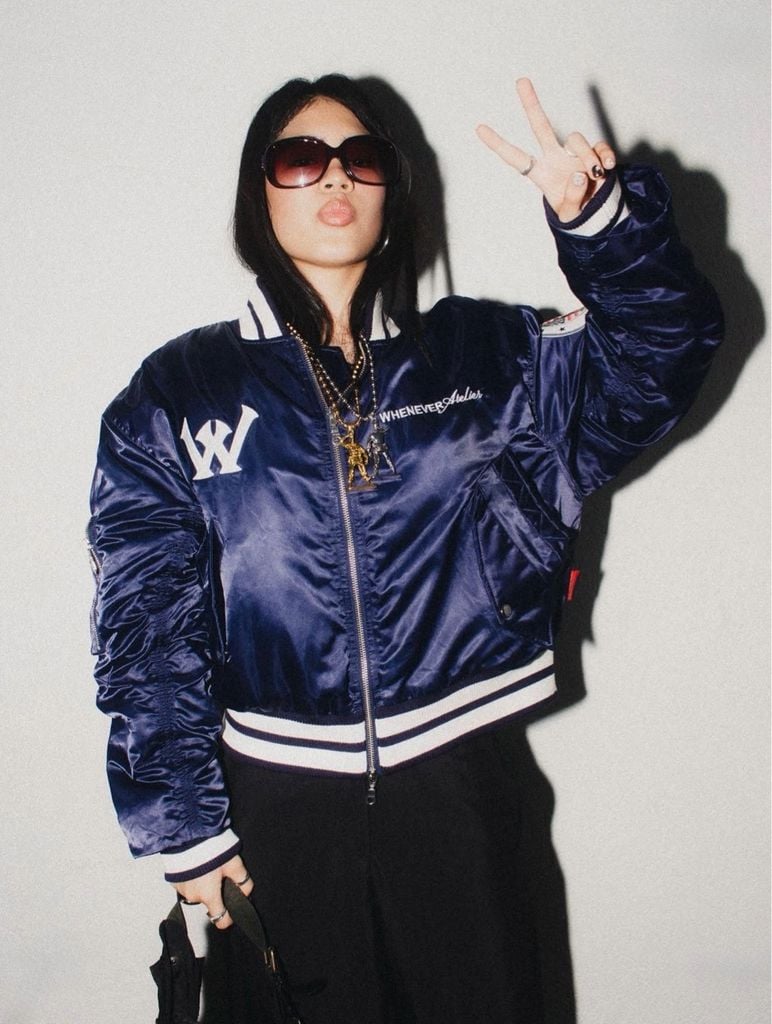 “WHENEVER” NEW YORK BOMBER / NAVY