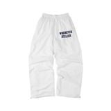 QUẦN DÀI “WHENEVER” SS26 BASIC NYLON PANTS / WHITE