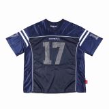 ÁO "WHENEVER" RHINESTONE 17 MESH JERSEY/ NAVY