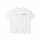 ÁO "WHENEVER" LOGO SS26 T-SHIRT / WHITE