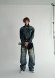QUẦN DÀI "WHENEVER" DISTRESSED BAGGY JEANS / VINTAGE BLUE