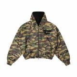 Áo khoác "WHENEVER" EMBROIDERED CAMO HOODIE ZIP