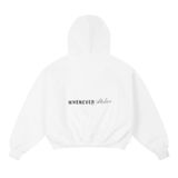 “WHENEVER” BEAR HOODIE / WHITE