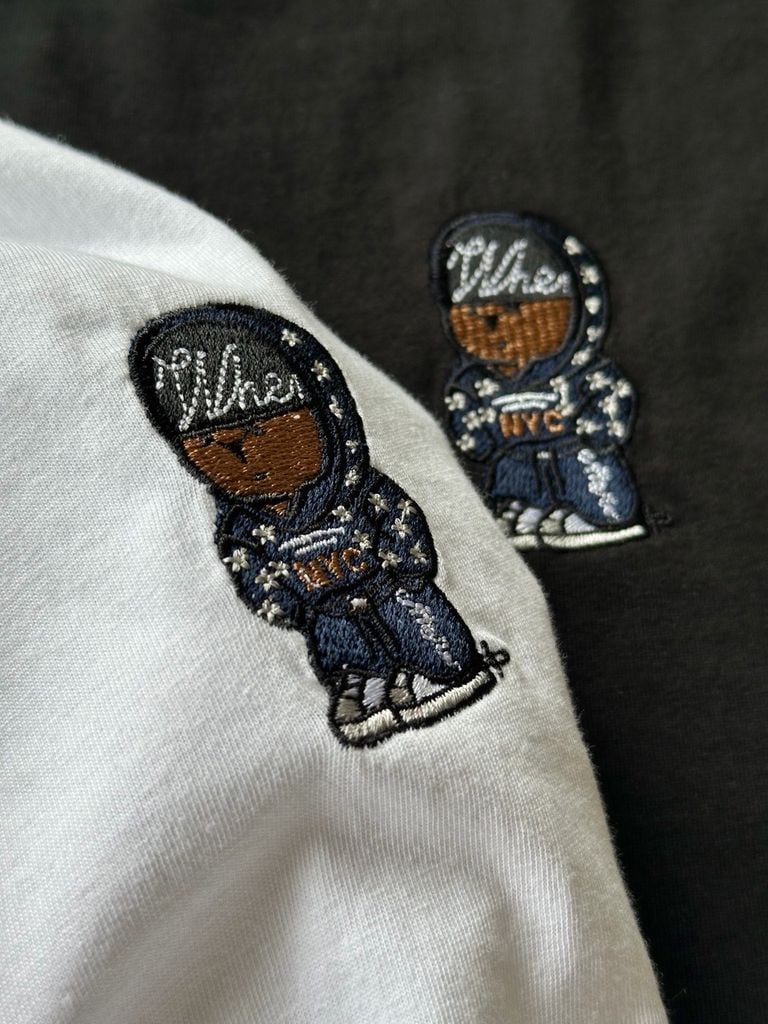 ÁO “WHENEVER” STAR BEAR T-SHIRT / BLACK