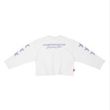 “WHENEVER” SUPER STAR LONGSLEEVE T-SHIRT / WHITE