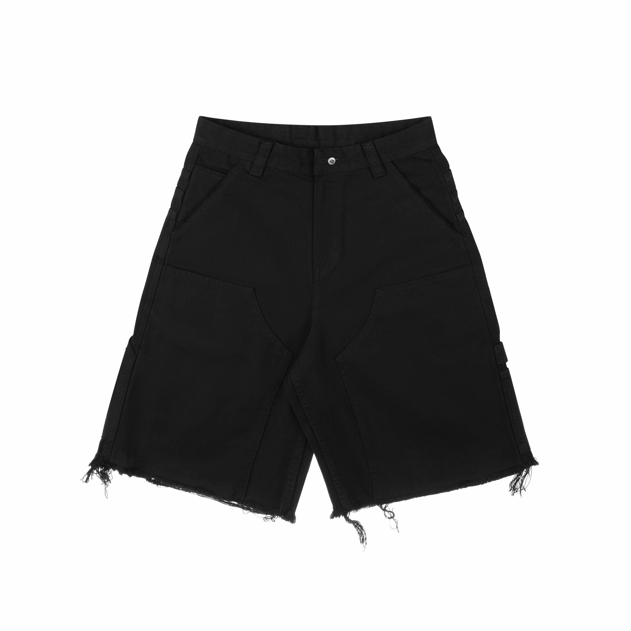 QUẦN NGẮN "WHENEVER" DOUBLE-KNEE BAGGY SHORTS / WASH BLACK