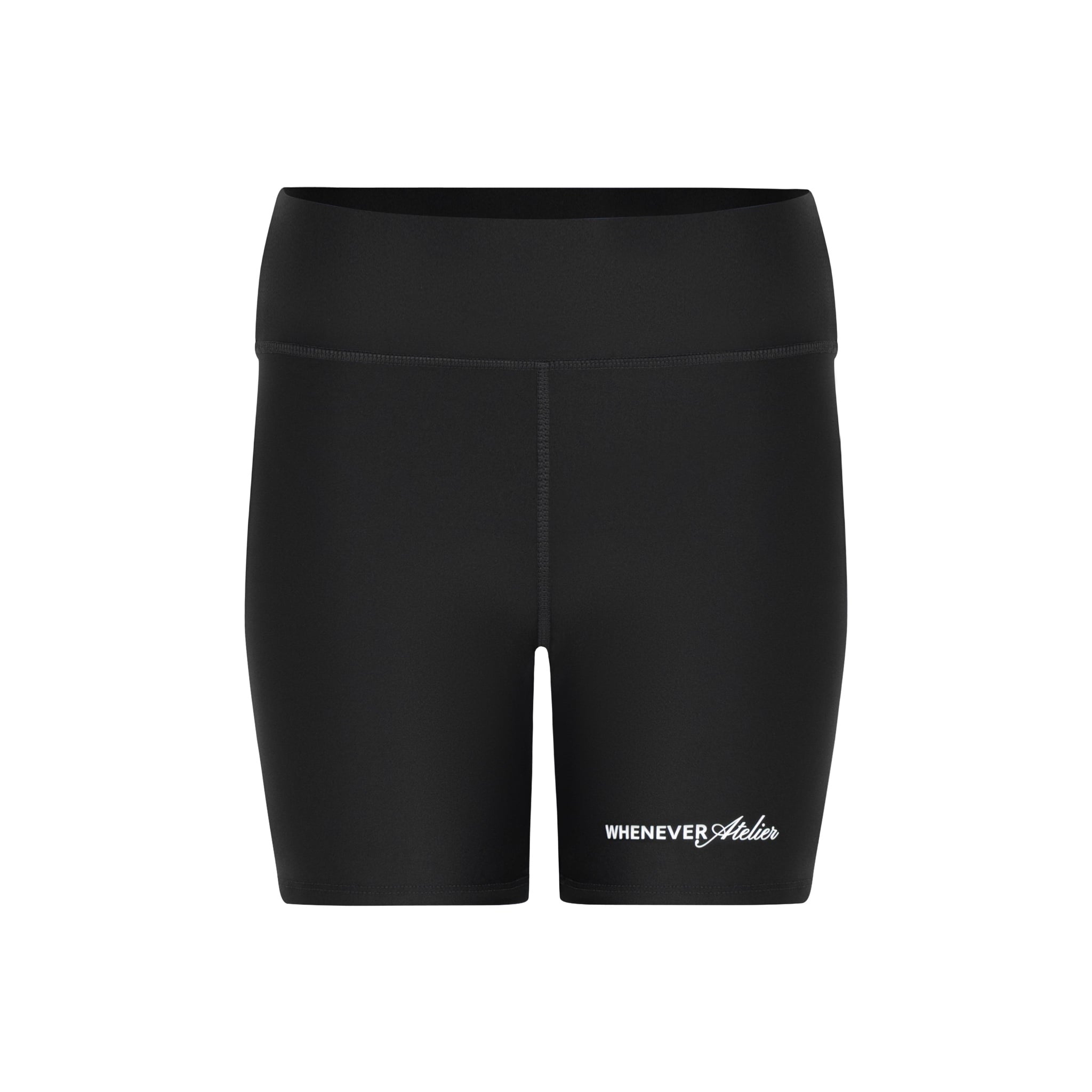 "WHENEVER" BASIC SPORTS SHORTS / BLACK