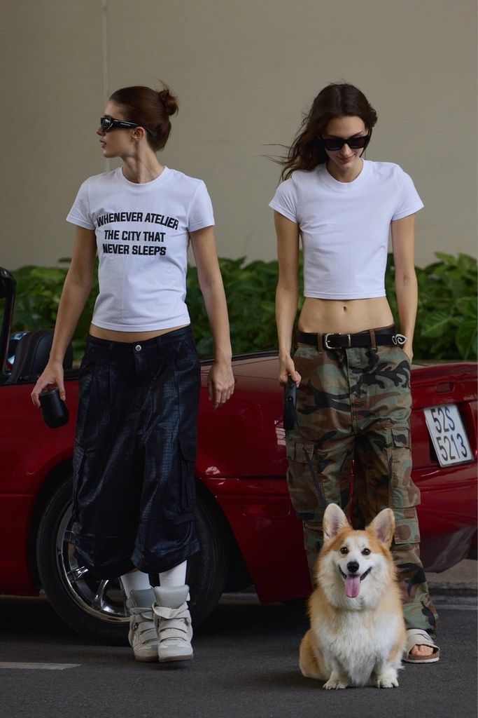 QUẦN DÀI “WHENEVER” CAMO CARGO PANTS
