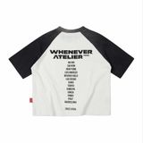 ÁO “WHENEVER” WORLD TOUR RAGLAN T-SHIRT