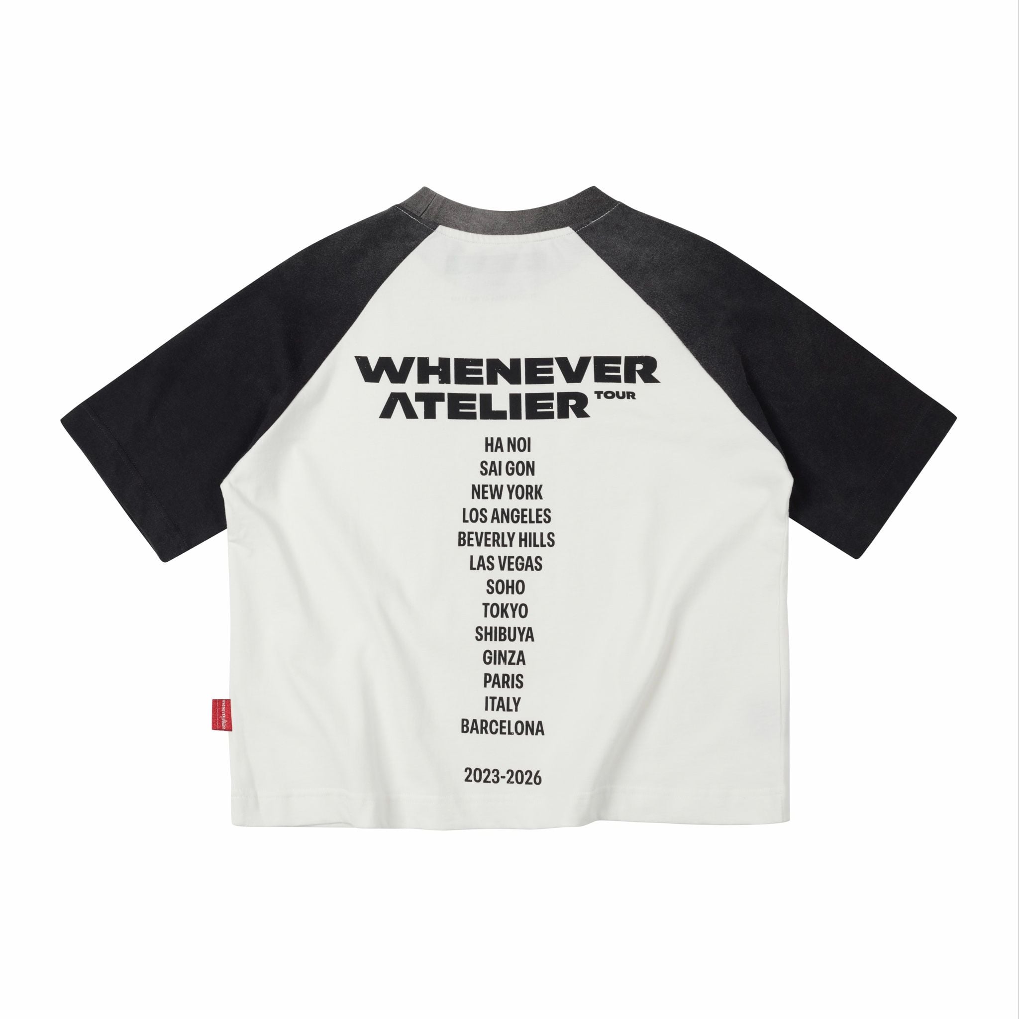 ÁO “WHENEVER” WORLD TOUR RAGLAN T-SHIRT