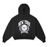 "WHENEVER" NY HOODIE / BLACK