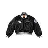 “WHENEVER” NEW YORK BOMBER / BLACK