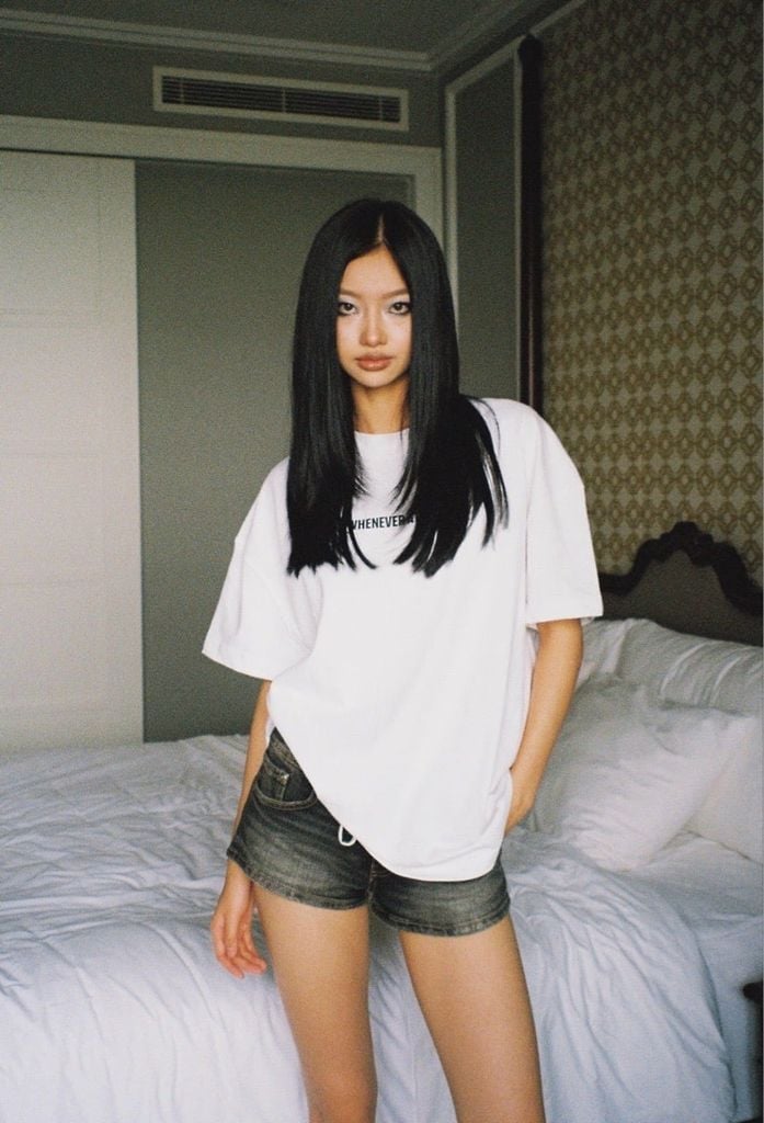 ÁO "WHENEVER" I AM A STAR T-SHIRT / WHITE