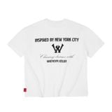 “WHENEVER“ CLOUDLINE T-SHIRT / WHITE