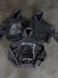 ÁO KHOÁC "WHENEVER" CITY NEVER SLEEPS WASHED HOODIE/ VINTAGE GREY