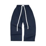 “WHENEVER” ATELIER ORIGIN SWEATPANTS / NAVY
