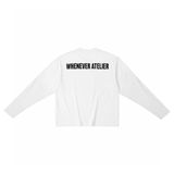 ÁO “WHENEVER” LITTLE BEAR LONGSLEEVES T-SHIRT VER 2/ WHITE