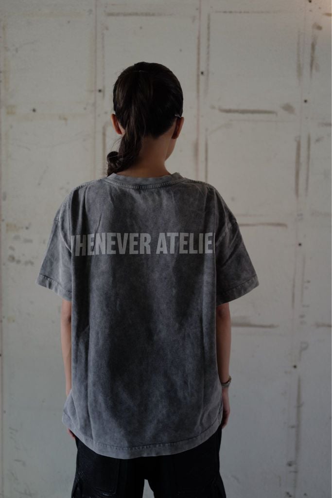 ÁO "WHENEVER" CHASING DREAMS WASHED T-SHIRT / GREY