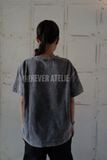 ÁO "WHENEVER" CHASING DREAMS WASHED T-SHIRT / GREY