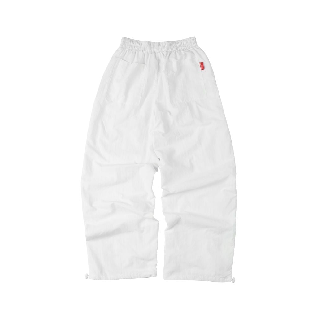 QUẦN DÀI “WHENEVER” SS26 BASIC NYLON PANTS / WHITE