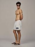 QUẦN DỆT KIM "WHENEVER" BASIC LOGO KNIT SHORTS / WHITE