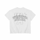 ÁO "WHENEVER" BIG LOGO WA T-SHIRT /WHITE