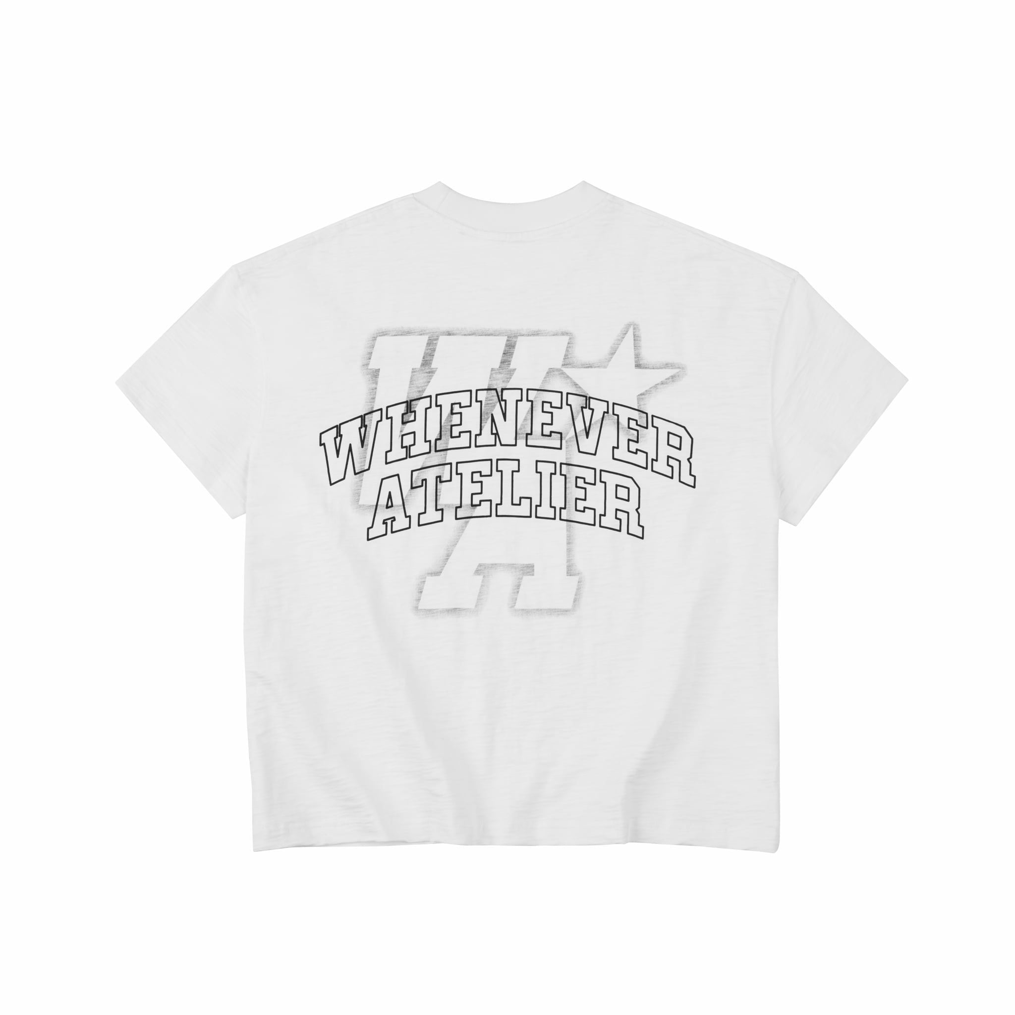 ÁO "WHENEVER" BIG LOGO WA T-SHIRT /WHITE
