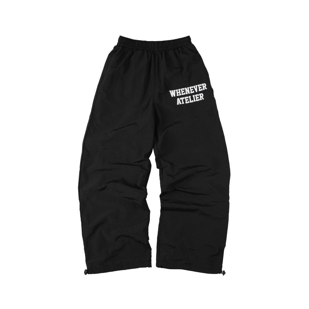 QUẦN DÀI “WHENEVER” SS26 BASIC NYLON PANTS / BLACK