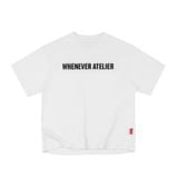 ÁO "WHENEVER " STAR MANIFESTO T-SHIRT/ WHITE