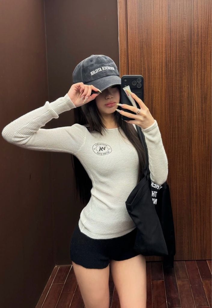 Nón "WHENEVER" BASIC LOGO DISTRESSED CAP