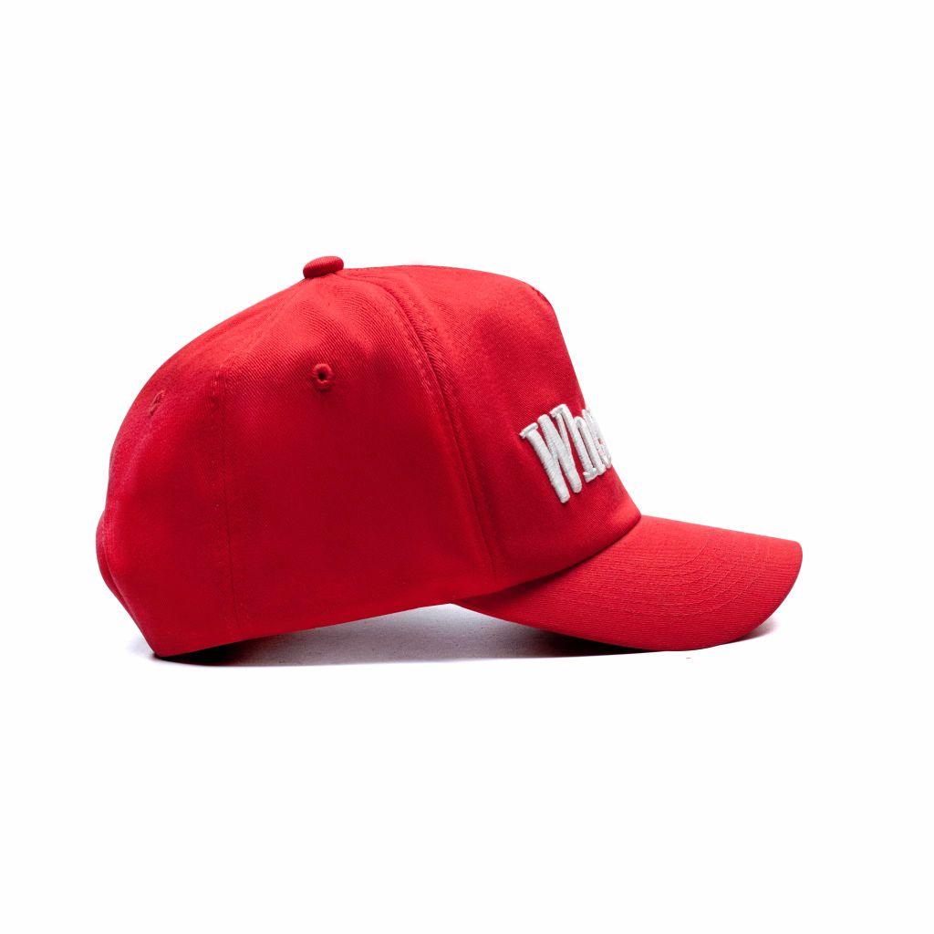 Nón "WHENEVER" LOGO SS26 /RED