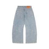 "WHENEVER" STAR WASH DENIM PANTS