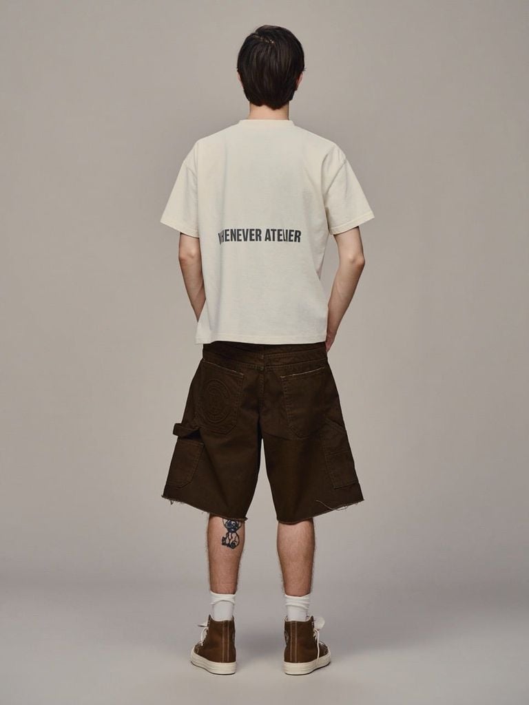 ÁO "WHENEVER" SS26 CDWWA T-SHIRT / WHITE