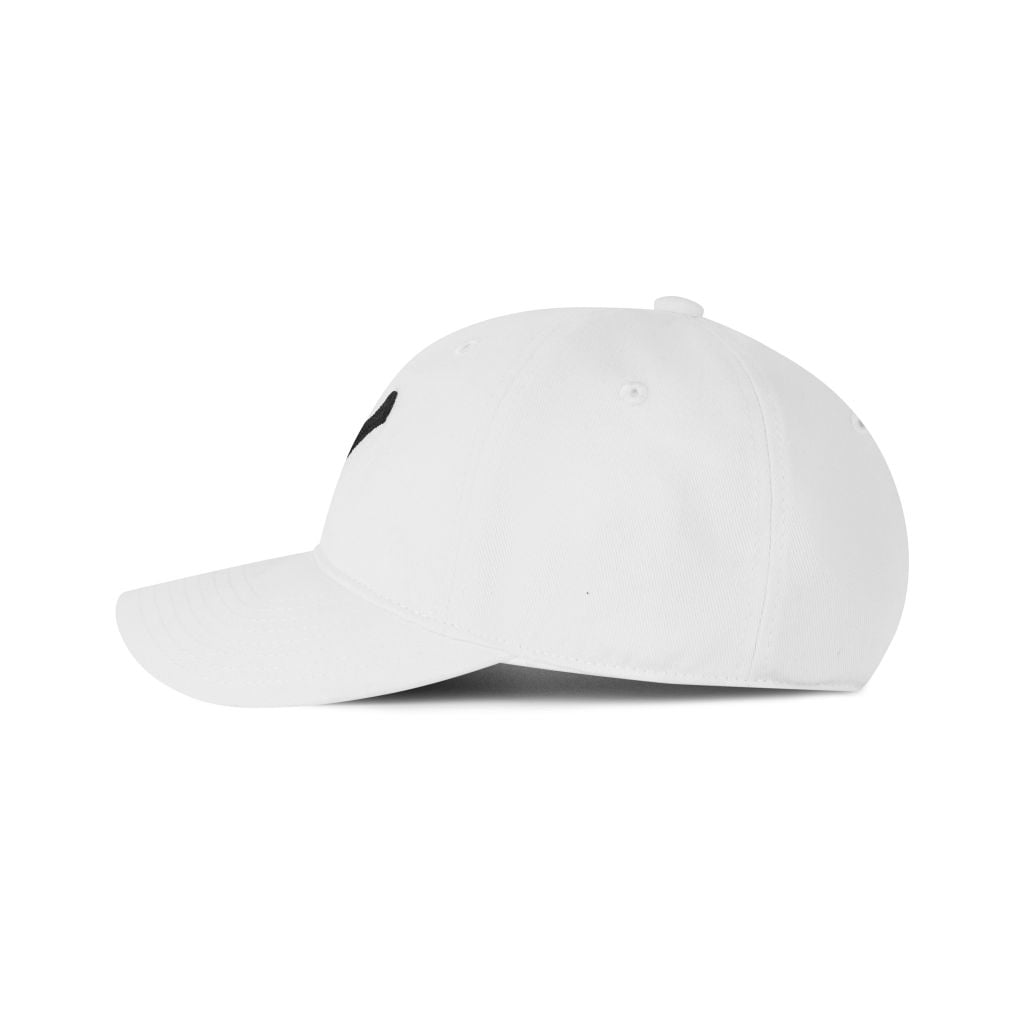 WHENEVER W BALLPARK HAT / WHITE