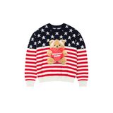 “WHENEVER” STAR BEAR SWEATER