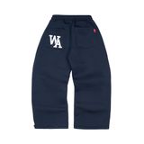 “WHENEVER” ATELIER ORIGIN SWEATPANTS / NAVY