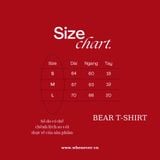 “WHENEVER” BEAR T-SHIRT / BLACK