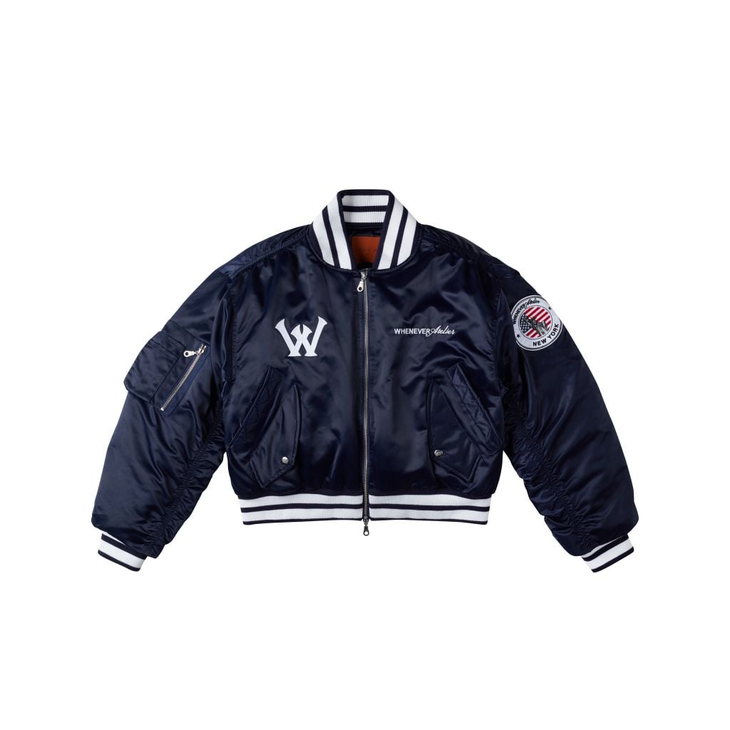“WHENEVER” NEW YORK BOMBER / NAVY