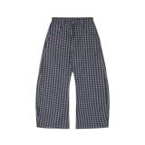 "WHENEVER" STAR RAW DENIM PANTS / BLUE