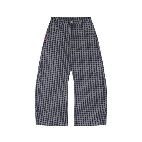 "WHENEVER" STAR RAW DENIM PANTS / BLUE