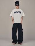 ÁO DỆT LEN “ WHENEVER “ SIGNATURE KNIT T - SHIRT / WHITE