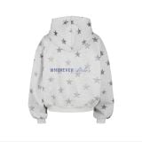 “WHENEVER” STAR BOY HOODIE / PREMIUM GREY