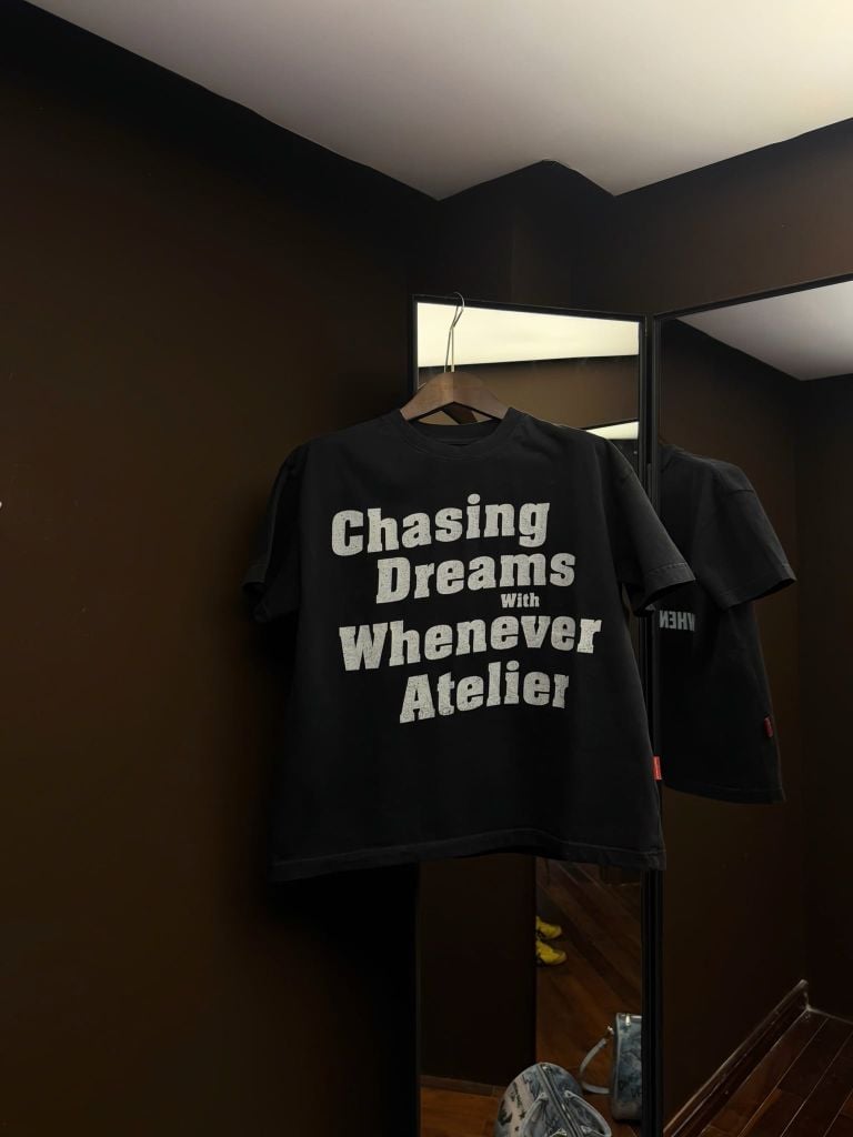 ÁO "WHENEVER" SS26 CDWWA T-SHIRT / BLACK