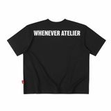ÁO “WHENEVER” STAR BEAR T-SHIRT / BLACK