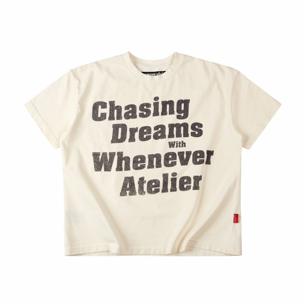 ÁO "WHENEVER" SS26 CDWWA T-SHIRT / WHITE