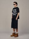 ÁO "WHENEVER" SS26 CDWWA T-SHIRT / BLACK