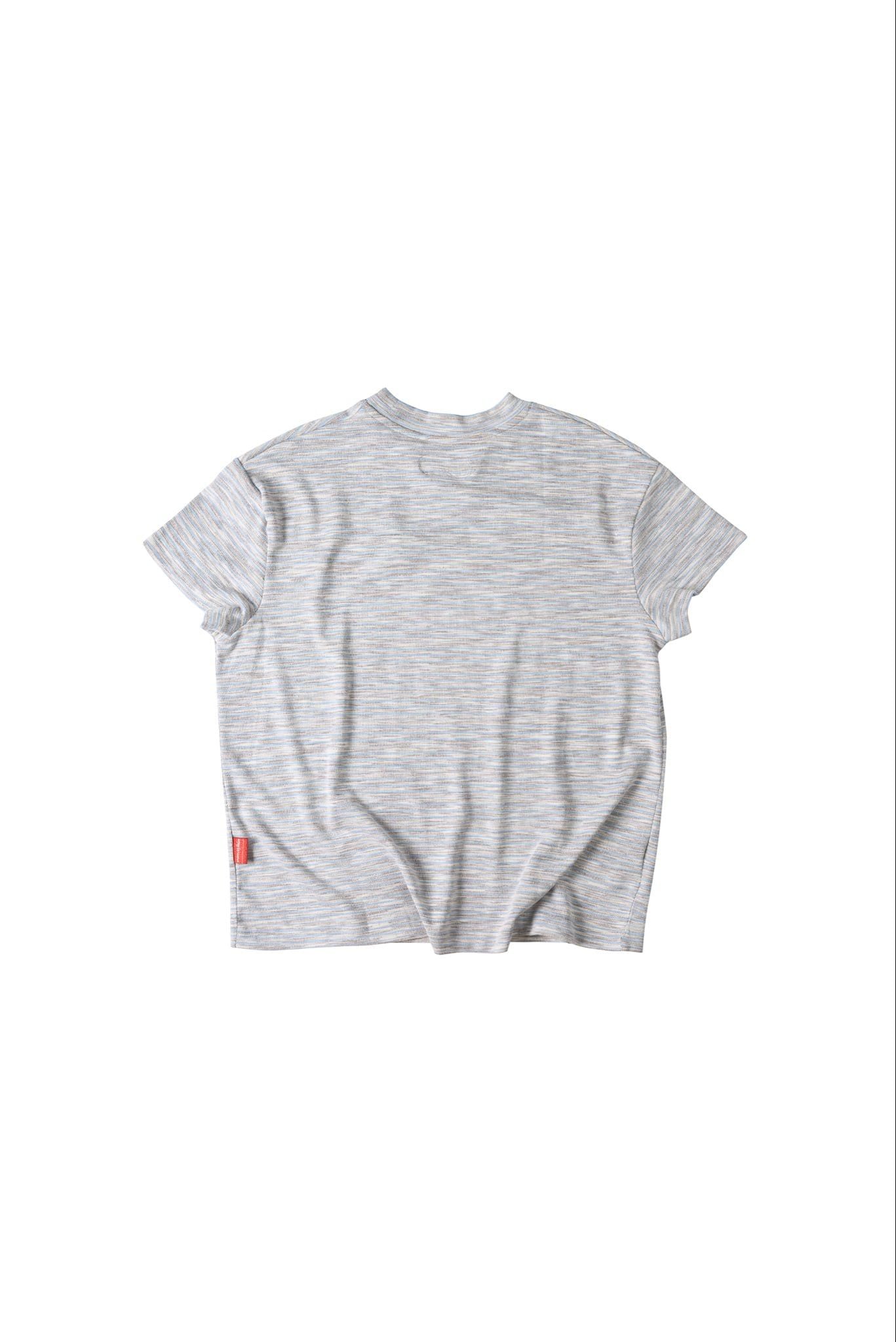 ÁO TAY NGẮN "WHENEVER" EMBROIDERED LOGO 26 T-SHIRT/ GREY